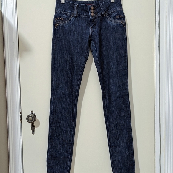 Bacci low rise skinny jeans, size 5/6 - Picture 6 of 7